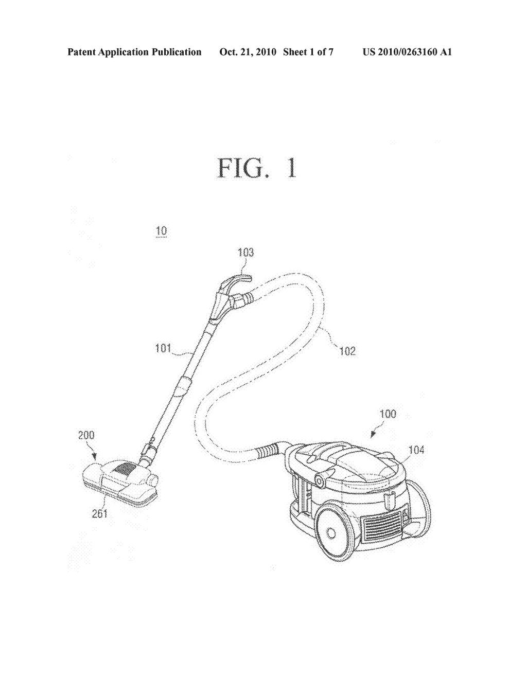 Suction body providing electric energy and cleaner having the same - diagram, schematic, and image 02