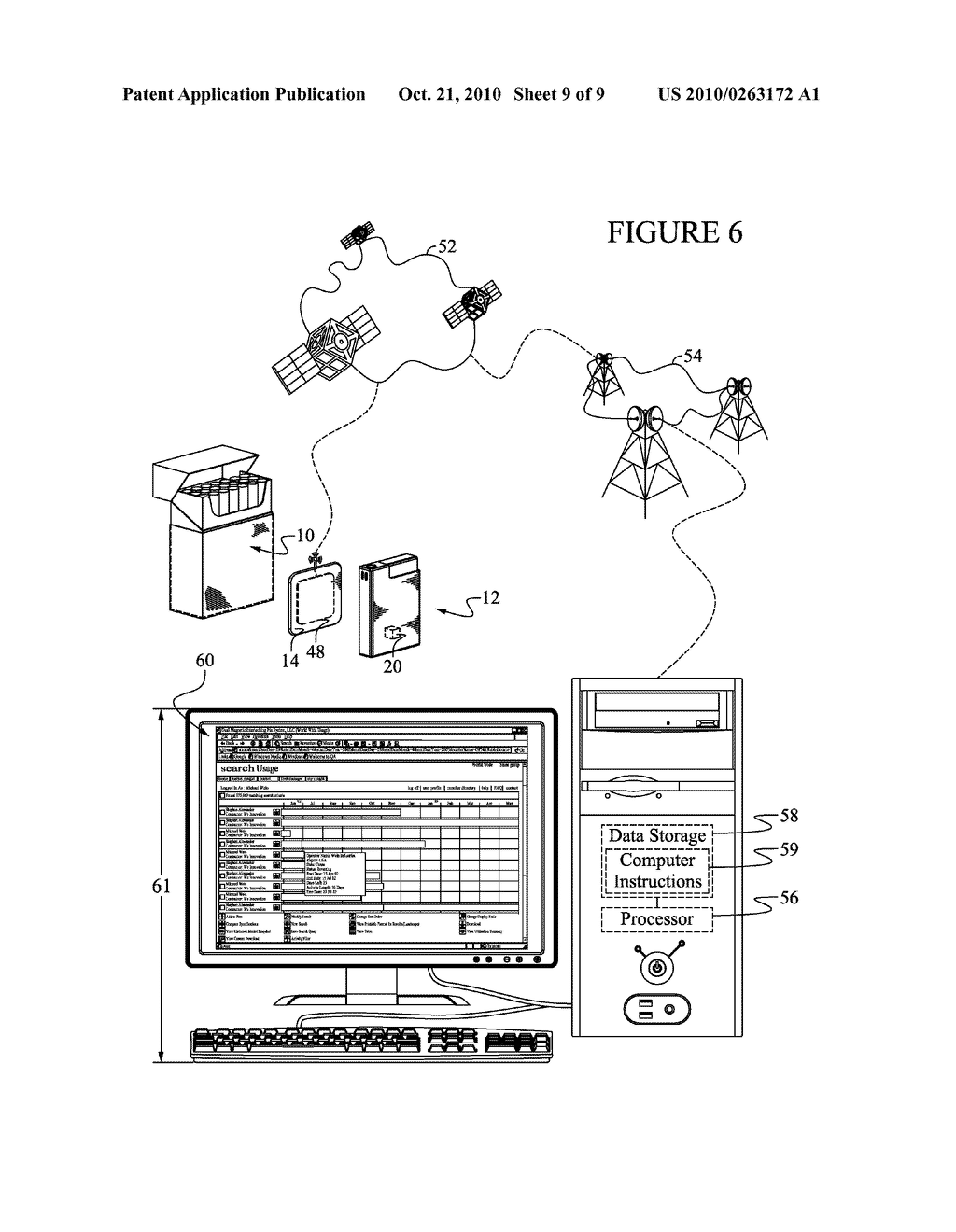 METHOD FOR MAGNETICALLY ATTACHING AND DETACHING PORTABLE ITEMS - diagram, schematic, and image 10