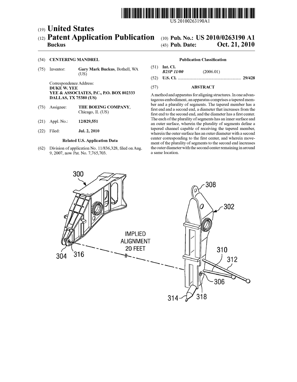 Centering Mandrel - diagram, schematic, and image 01