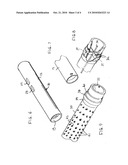 Compact hair dryer with replaceable styling attachments diagram and image