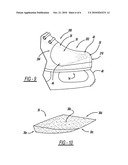 FOREFOOT WEDGE INSERT FOR FOOTWEAR diagram and image