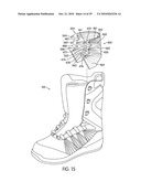 Article of Footwear for Snowboarding diagram and image