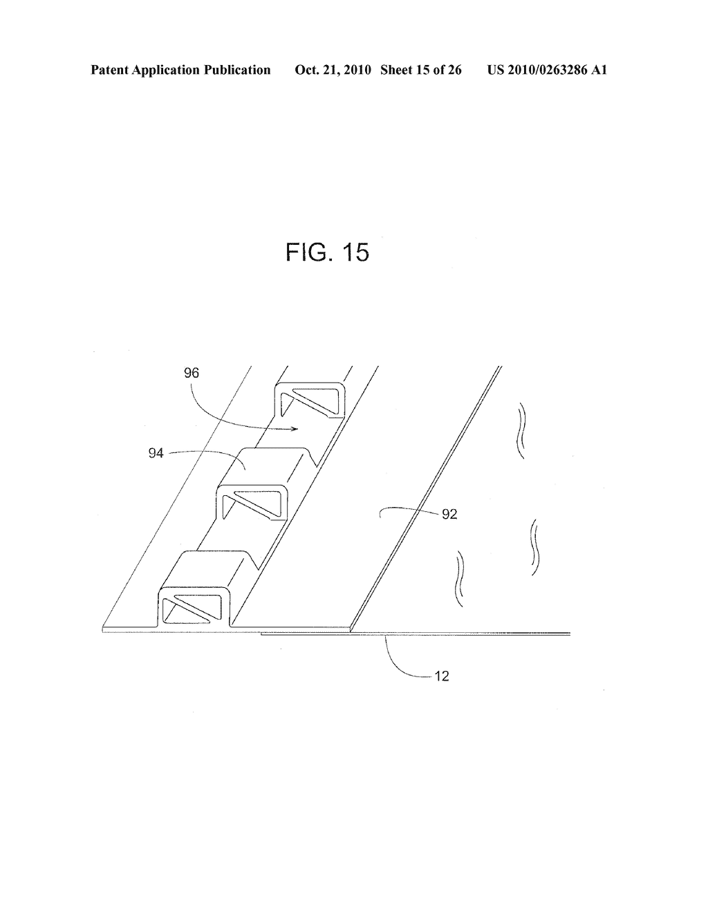 TRACK AND GUIDE SYSTEM FOR A DOOR - diagram, schematic, and image 16