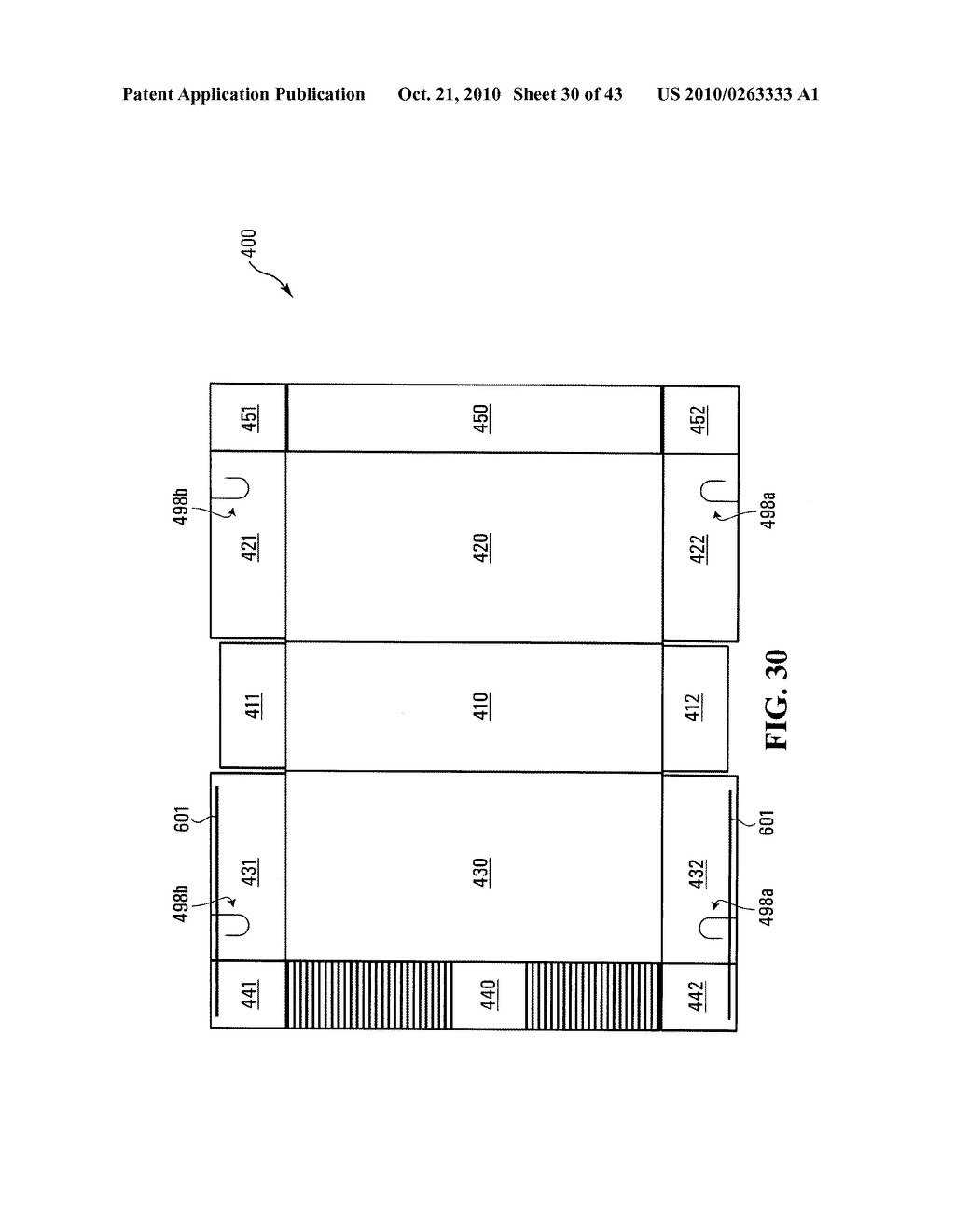 METHOD AND APPARATUS FOR FORMING CONTAINERS WITH CORRUGATED MATERIAL - diagram, schematic, and image 31