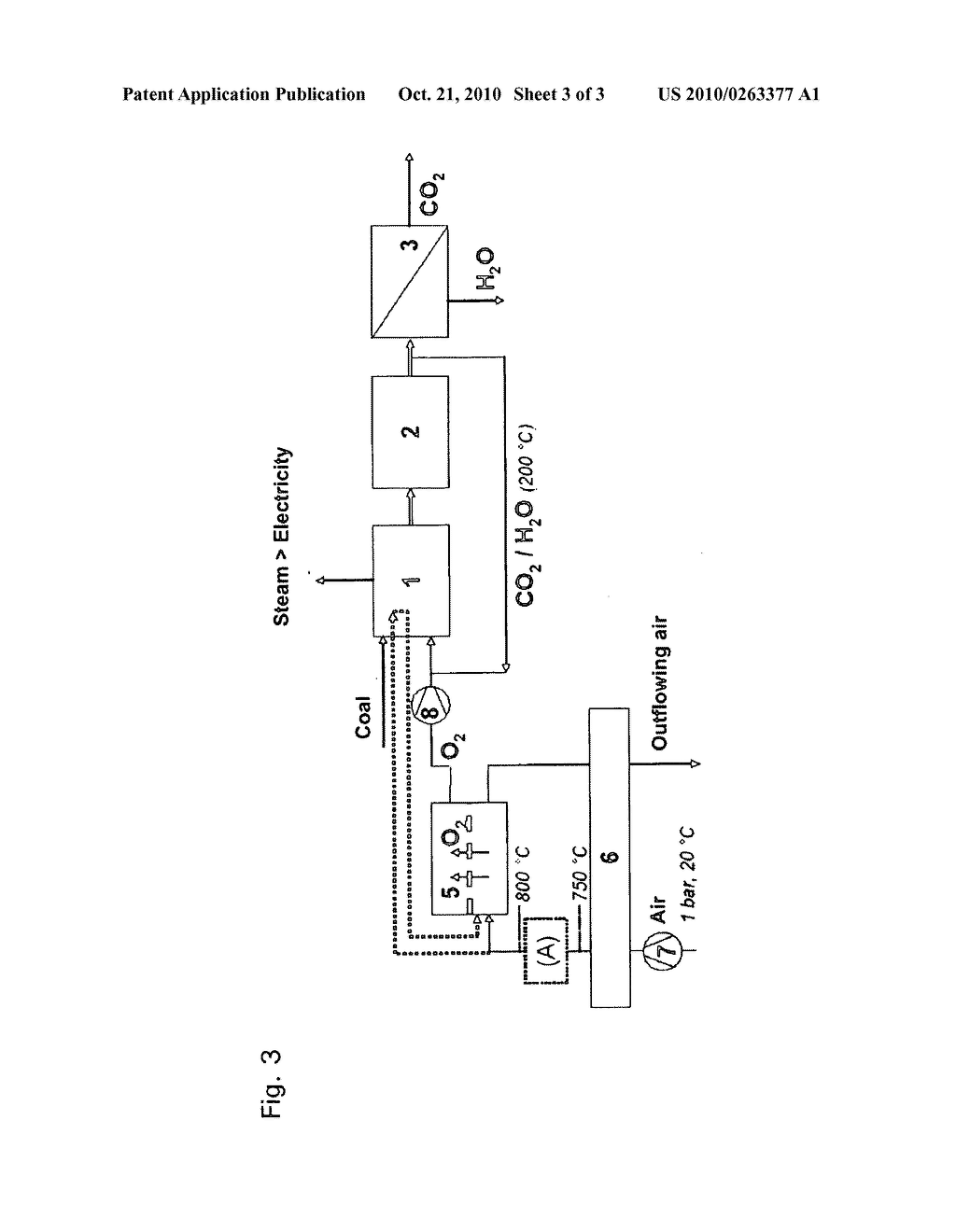 POWER PLANT THAT USES A MEMBRANE AND METHOD FOR OPERATING THE SAME - diagram, schematic, and image 04