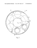 COMBUSTOR CAP WITH SHAPED EFFUSION COOLING HOLES diagram and image