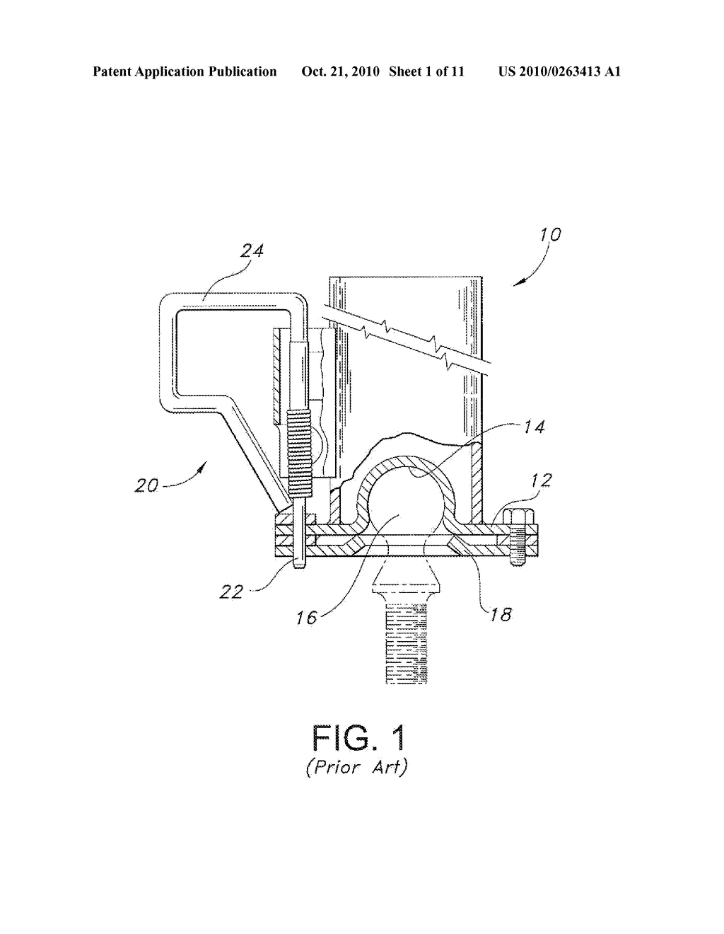 GOOSENECK TRAILER LOCK - diagram, schematic, and image 02