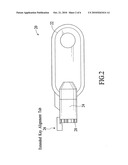 LOCKING DEVICE WITH PASSAGE diagram and image