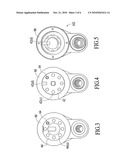 LOCKING DEVICE WITH PASSAGE diagram and image