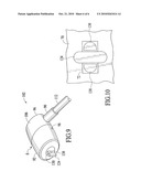 LOCKING DEVICE WITH PASSAGE diagram and image