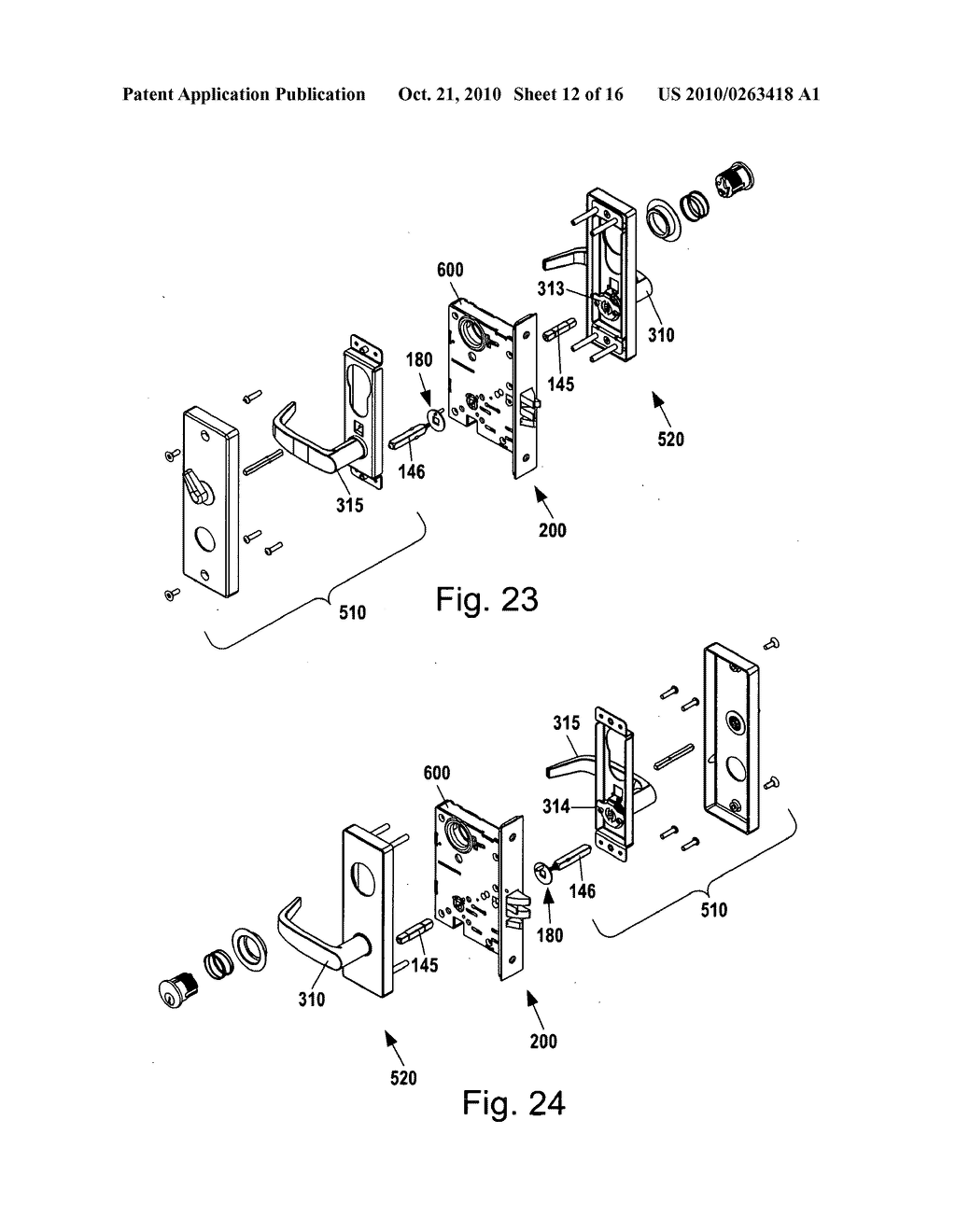 Mortise Lock Assembly - diagram, schematic, and image 13