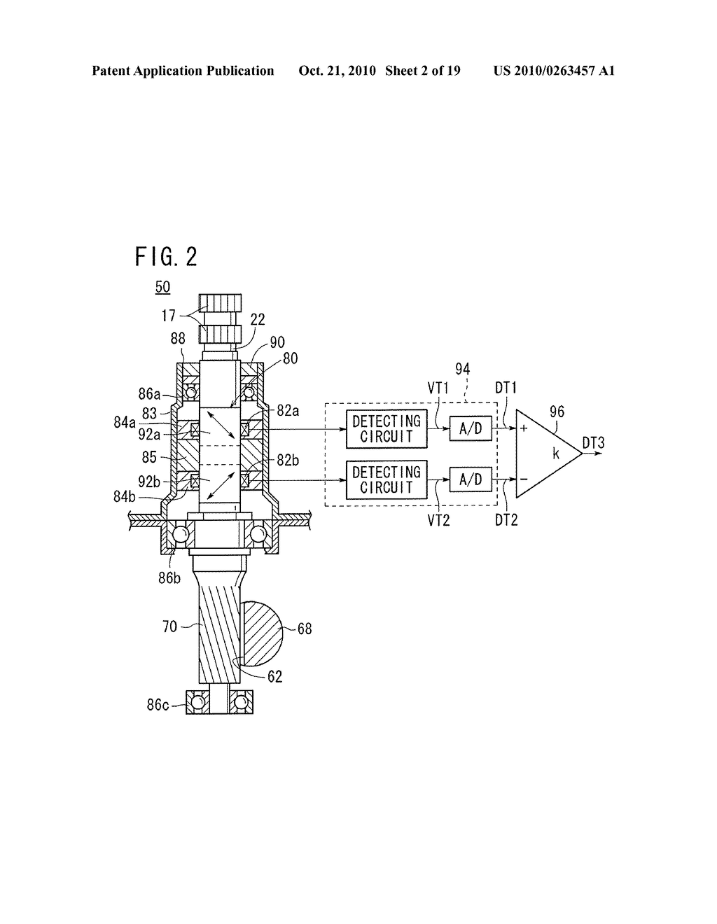 MAGNETOSTRICTIVE TORQUE SENSOR AND METHOD OF MANUFACTURING SAME - diagram, schematic, and image 03