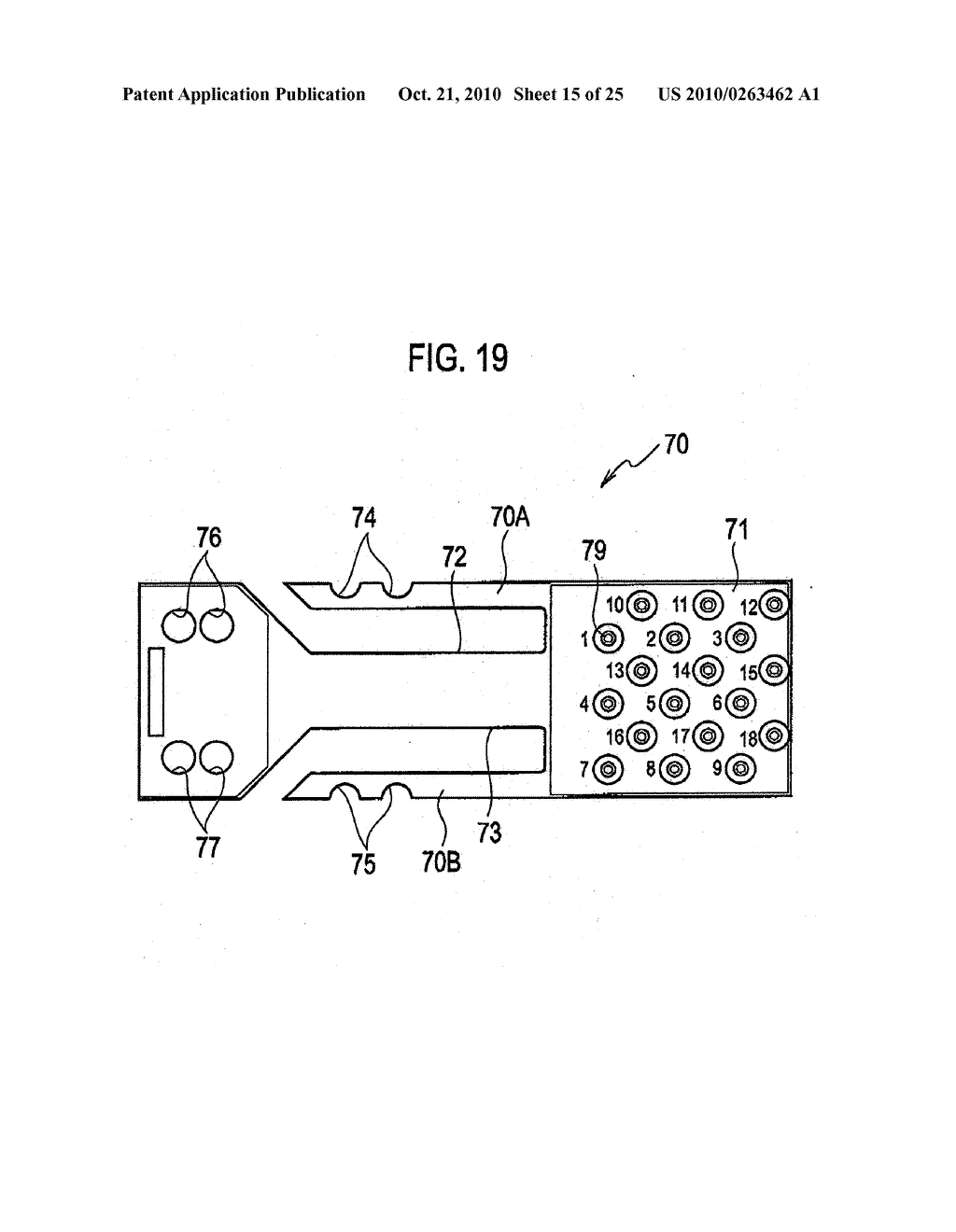 Concave connector substrate, method of manufacturing the same, measuring kit, sensor substrate, and sensor substrate interprolated cylinder - diagram, schematic, and image 16