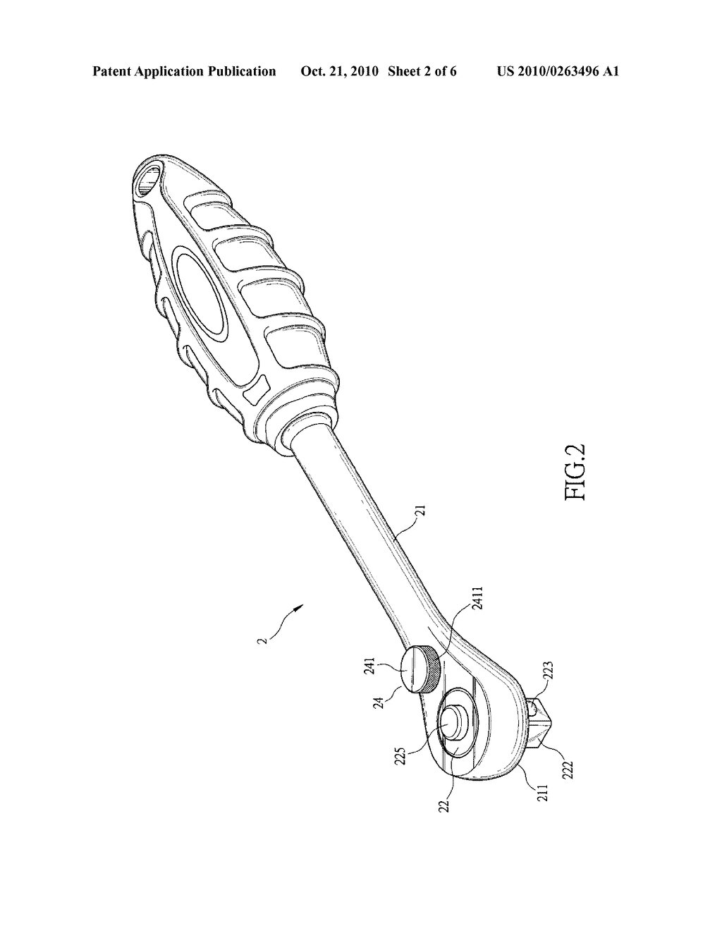 RATCHET WRENCH - diagram, schematic, and image 03