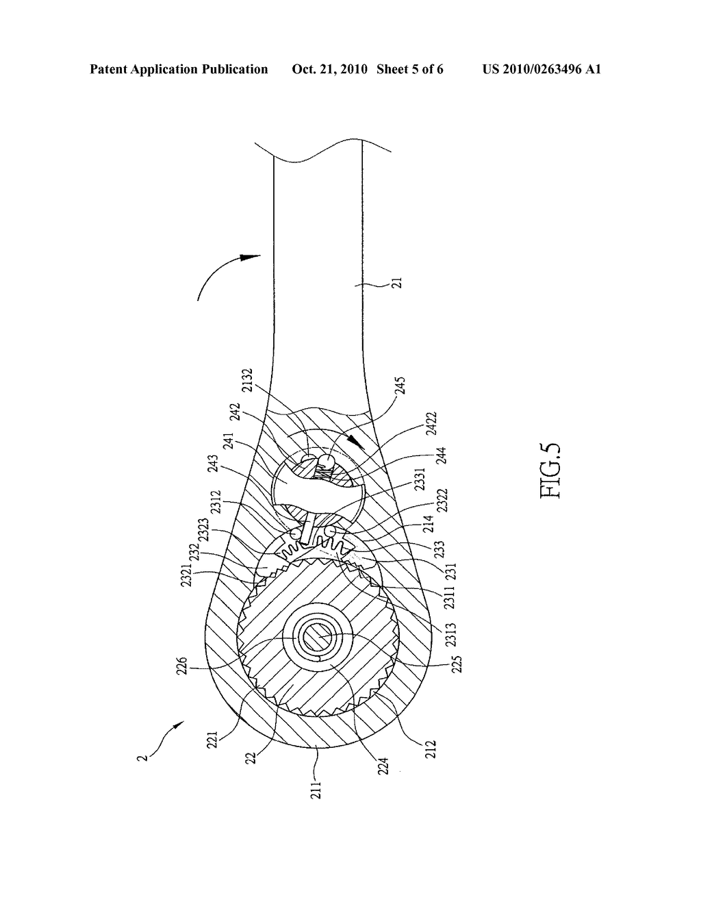 RATCHET WRENCH - diagram, schematic, and image 06