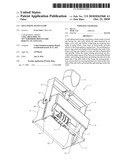 Self-inking hand stamp diagram and image