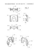 Self-inking hand stamp diagram and image