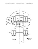 Boom assembly for a hose drag system diagram and image