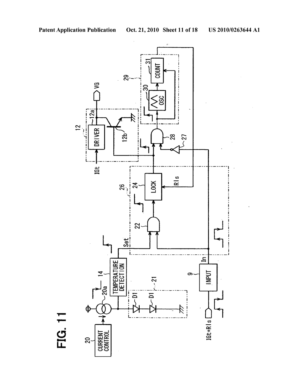 Ignition device for internal combustion engine - diagram, schematic, and image 12