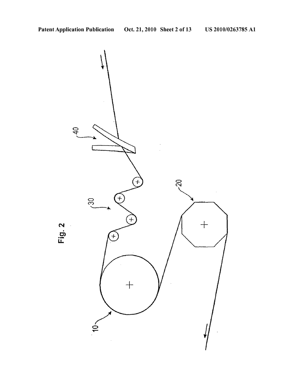 IMPREGNATION OF A FILAMENT ROVING - diagram, schematic, and image 03