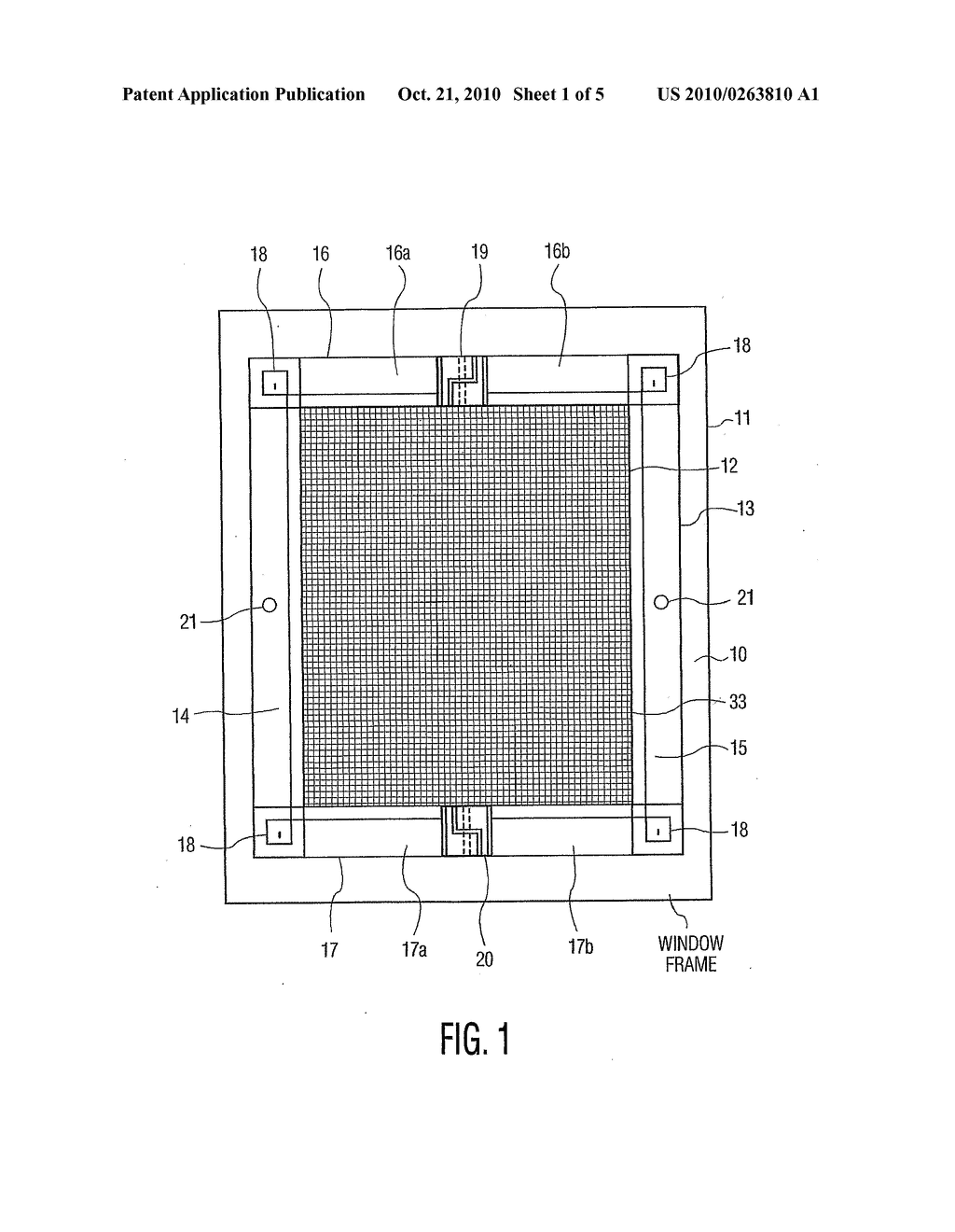 Hinged Window Screen - diagram, schematic, and image 02