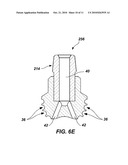 EARTH BORING ROTARY DRILL BITS AND METHODS OF MANUFACTURING EARTH BORING ROTARY DRILL BITS HAVING PARTICLE MATRIX COMPOSITE BIT BODIES diagram and image