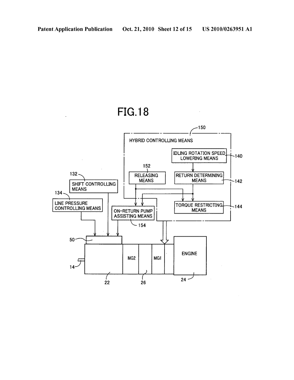 Drive Control Device For Hybrid Vehicle - diagram, schematic, and image 13