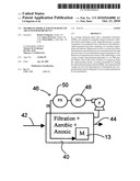 Membrane bioreactor with reduced air scour requirements diagram and image