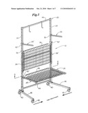 ADJUSTABLE SHELVING SYSTEM diagram and image