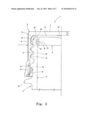 CAP AND CONTAINER HAVING THE CAP diagram and image