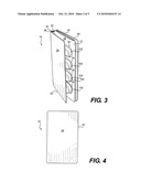 BOOK-LIKE PACKAGING STRUCTURE FOR RECEIVING A BLISTER PACK diagram and image