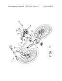 Mounting device for bicycle accessories diagram and image