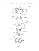 INTEGRALLY FORMED MOTOR HOLDER diagram and image