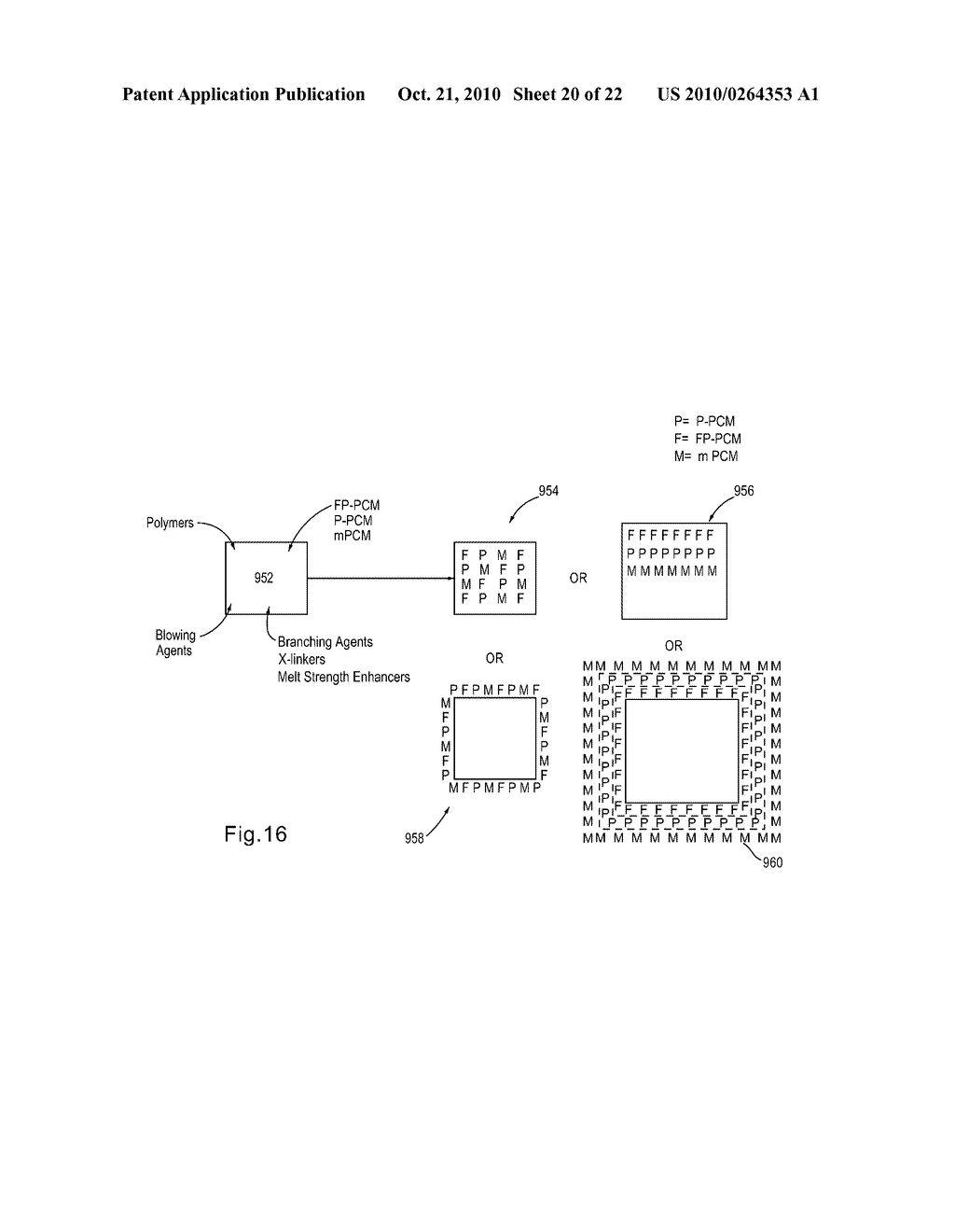 THERMAL REGULATING BUILDING MATERIALS AND OTHER CONSTRUCTION COMPONENTS CONTAINING POLYMERIC PHASE CHANGE MATERIALS - diagram, schematic, and image 21