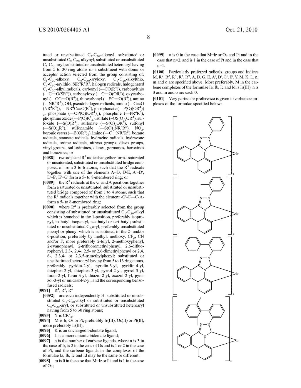 TRANSITION METAL COMPLEXES WITH BRIDGED CARBENE LIGANDS AND USE THEREOF IN OLEDS - diagram, schematic, and image 09