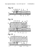 MANUFACTURING A MEMS ELEMENT HAVING CANTILEVER AND CAVITY ON A SUBSTRATE diagram and image