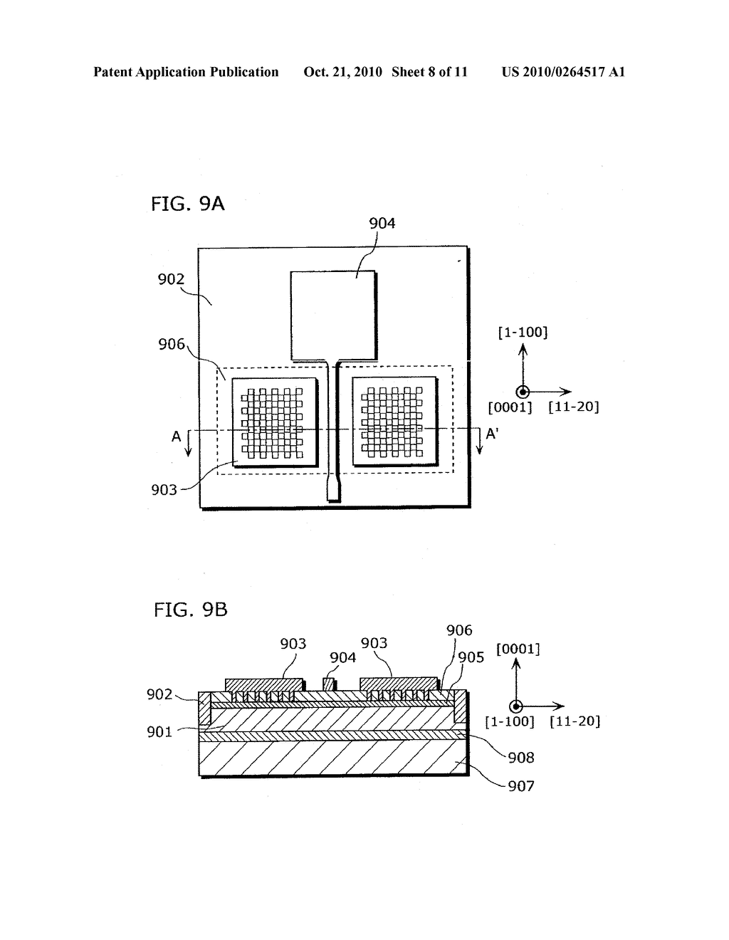 NITRIDE SEMICONDUCTOR DEVICE AND MANUFACTURING METHOD THEREOF - diagram, schematic, and image 09