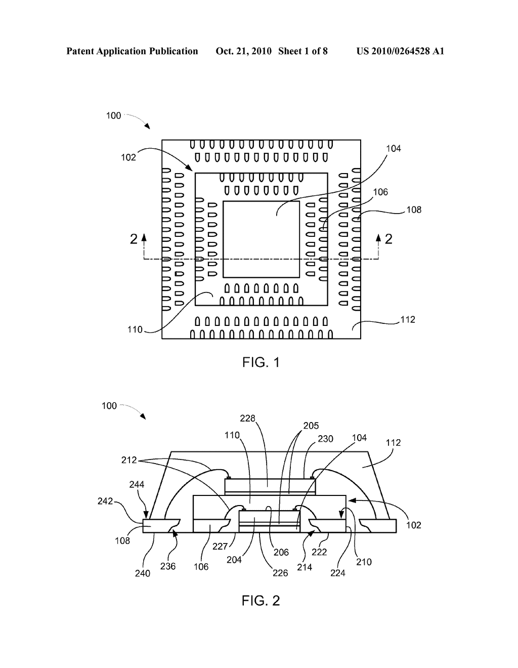 QUAD FLAT PACK IN QUAD FLAT PACK INTEGRATED CIRCUIT PACKAGE SYSTEM AND METHOD FOR MANUFACTURING THEREOF - diagram, schematic, and image 02