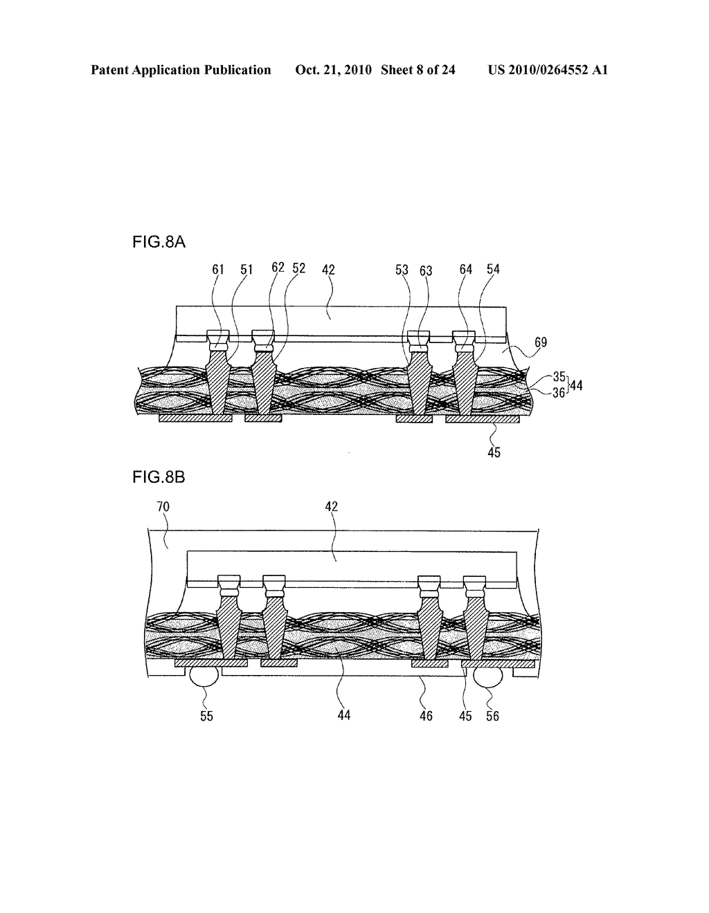 CIRCUIT DEVICE, METHOD OF MANUFACTURING THE CIRCUIT DEVICE, DEVICE MOUNTING BOARD AND SEMICONDUCTOR MODULE - diagram, schematic, and image 09