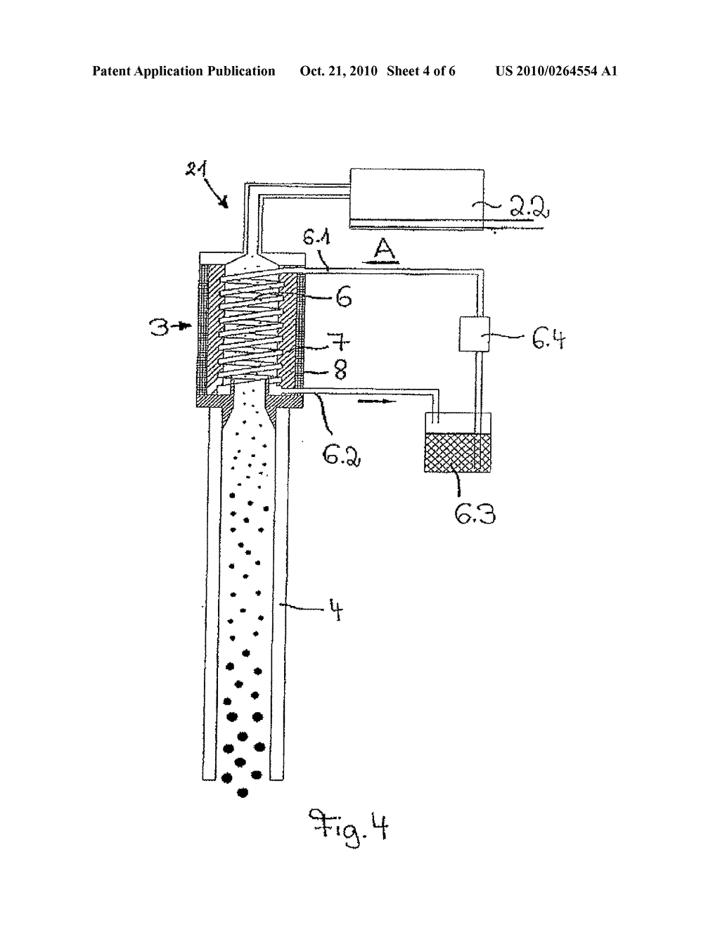 METHOD AND APPARATUS FOR HUMIDIFYING GAS AND FOR CONDENSING STEAM ON CONDENSATION NUCLET - diagram, schematic, and image 05