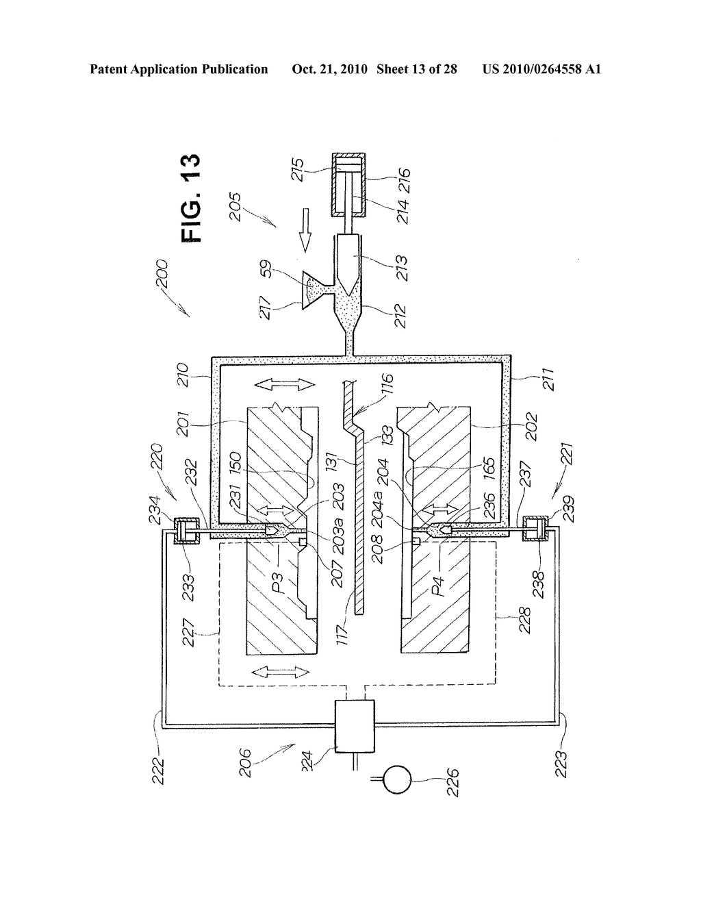 INJECTION-MOLDING METHOD AND APPARATUS - diagram, schematic, and image 14