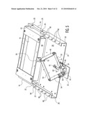 Automated retractable step apparatus diagram and image