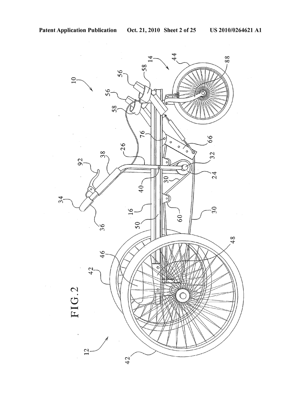 MANUALLY POWERED DRIVE MECHANISM WITH STEERING MEMBER AND VEHICLE EMPLOYING SAME - diagram, schematic, and image 03