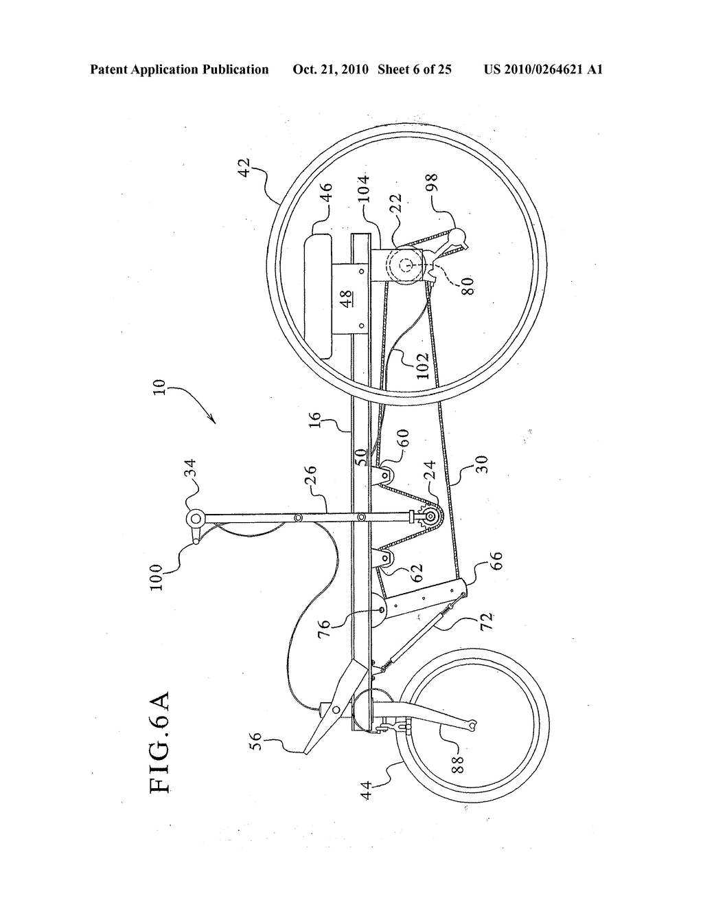 MANUALLY POWERED DRIVE MECHANISM WITH STEERING MEMBER AND VEHICLE EMPLOYING SAME - diagram, schematic, and image 07