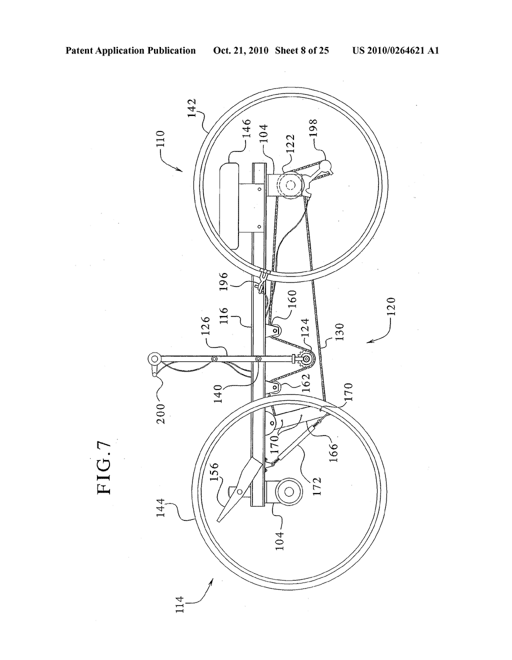 MANUALLY POWERED DRIVE MECHANISM WITH STEERING MEMBER AND VEHICLE EMPLOYING SAME - diagram, schematic, and image 09