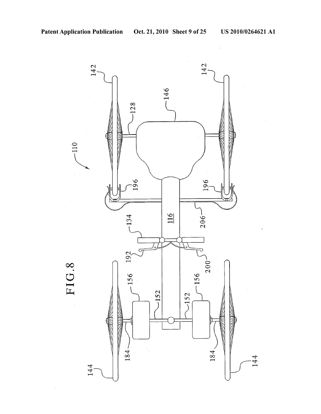 MANUALLY POWERED DRIVE MECHANISM WITH STEERING MEMBER AND VEHICLE EMPLOYING SAME - diagram, schematic, and image 10