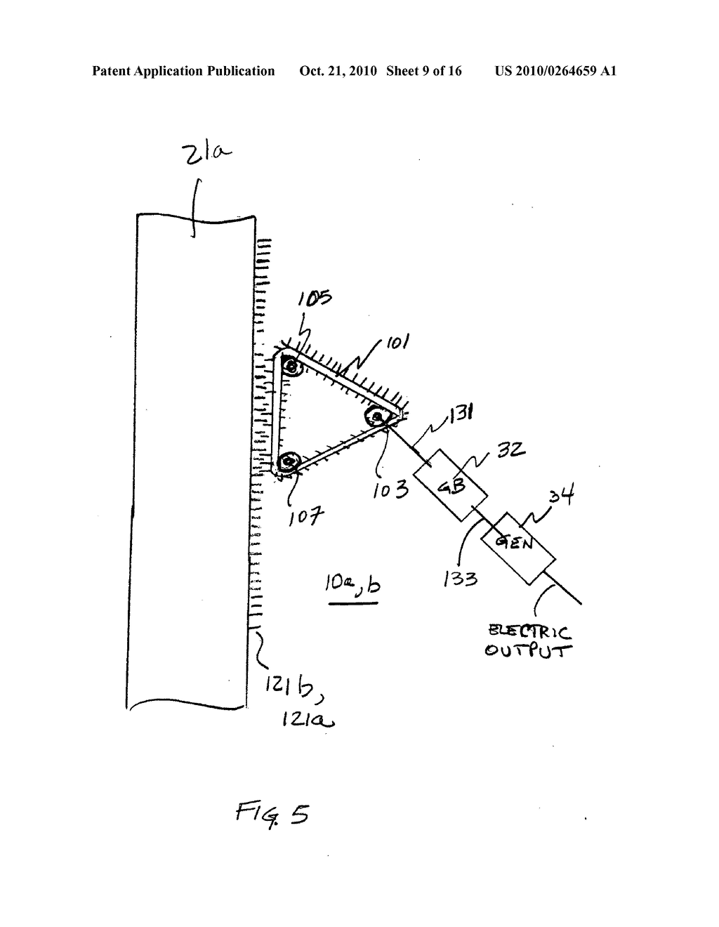 WEC with improved power take off apparatus - diagram, schematic, and image 10