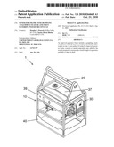 GENERATOR FRAME WITH GRAPPLING ATTACHMENT FEATURE AND THEFT DETERRING WEIGHT RECEPTACLE diagram and image