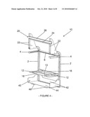 GENERATOR FRAME WITH GRAPPLING ATTACHMENT FEATURE AND THEFT DETERRING WEIGHT RECEPTACLE diagram and image