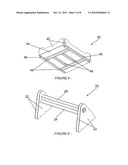 GENERATOR FRAME WITH GRAPPLING ATTACHMENT FEATURE AND THEFT DETERRING WEIGHT RECEPTACLE diagram and image